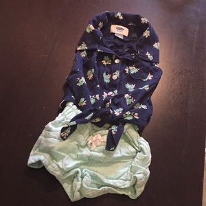 Toddler Girl floral set